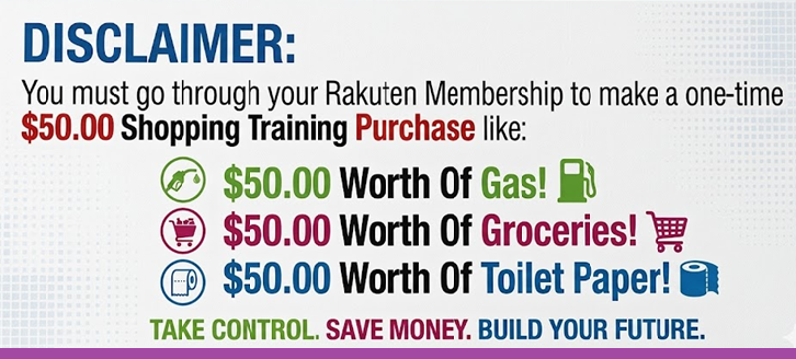 You COLLECT $50.00 only after spending $50.00 on your same forever purchased Items!